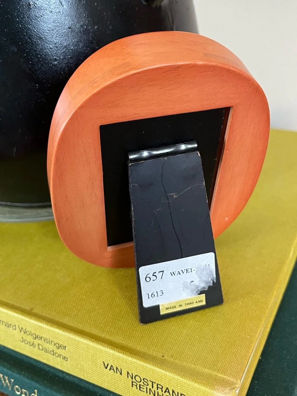 Furio Solid Wood Orange Photo Frame - Studio Collection